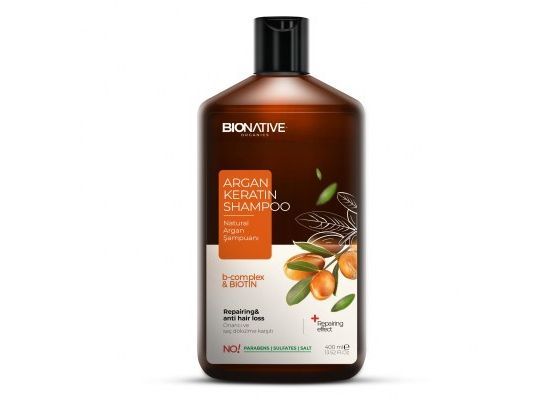 Bionative Argan&Keratin Şampuanı 400ML