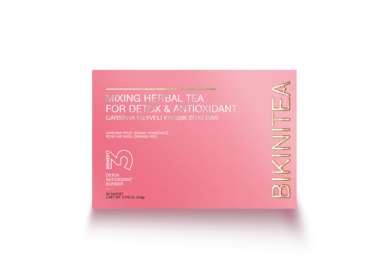 Bikini Tea - Garsinya Meyveli Karışık Bitki Detox Çayı
