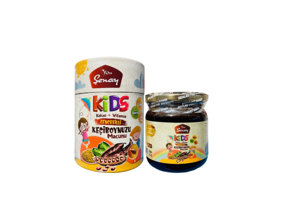 Şenay Kids Zencefilli Keçiboynuzu Macunu (Kakao+Vitaminli)