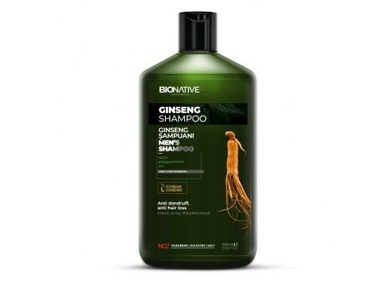 Bionative Ginseng&Nane Yağı Özlü Men’s Şampuan 400ML